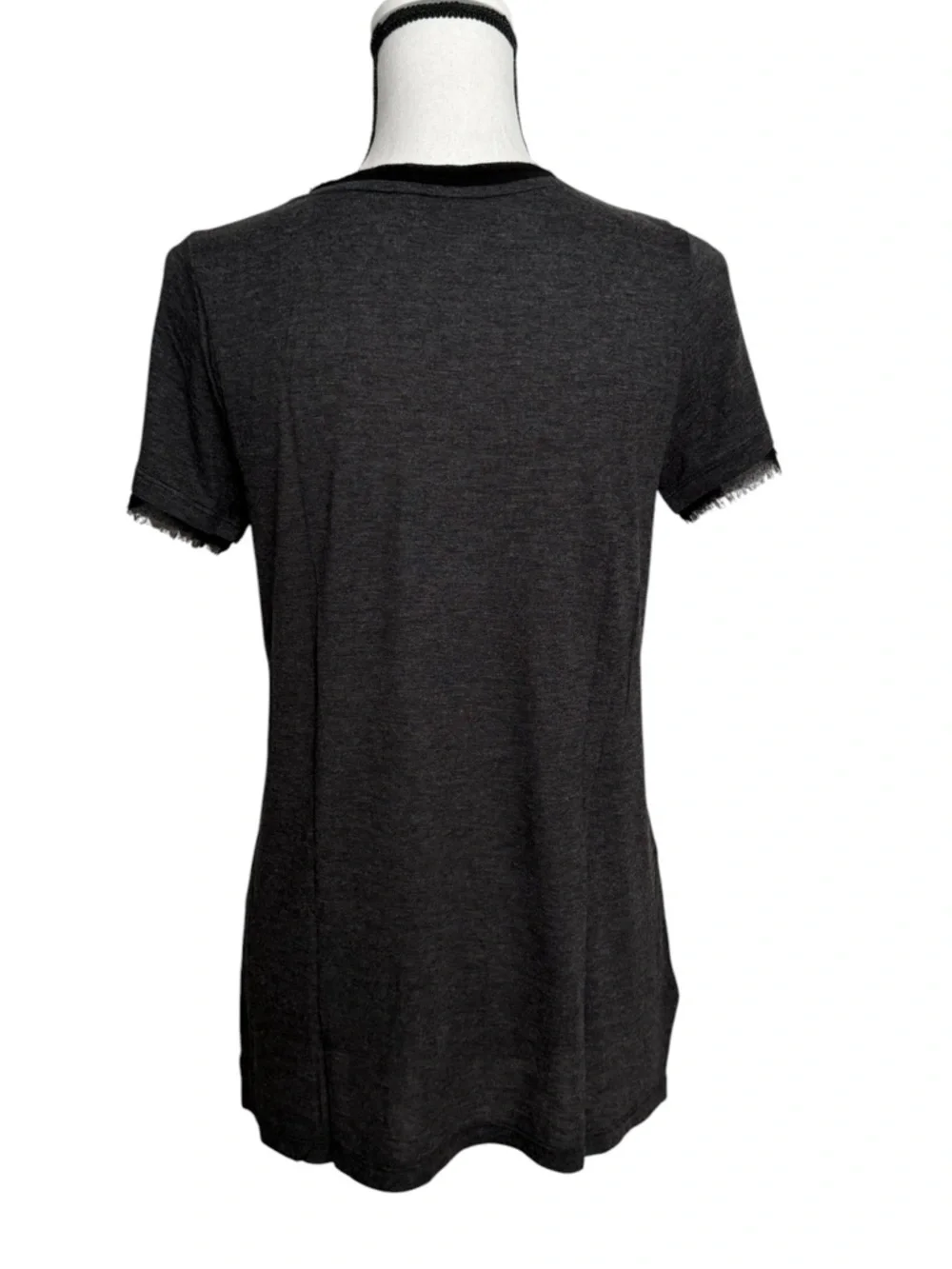 Vince Black Short Sleeve Pocket Tee - Picture 6 of 13